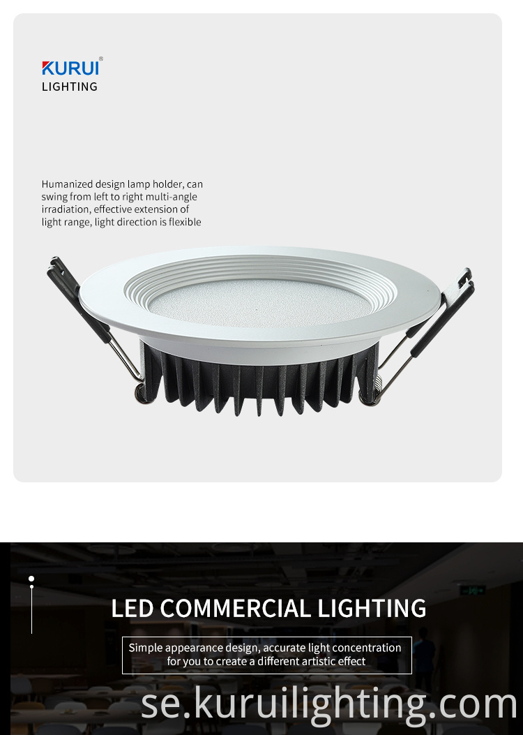 Outdoor Embedded Led Downlight